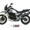 Silencioso Oval carbono con tapa de carbono Moto Guzzi V85 TT 19-20 - M.013.LEC