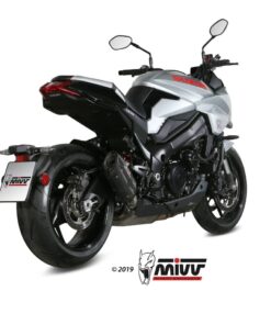 Silencioso MIVV Suono Inox Negro SUZUKI GSX-S 1000 KATANA 19-20 - S.056.L9