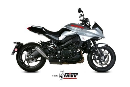 Silencioso MIVV Ghibli S Inox SUZUKI GSX-S 1000 KATANA 19-20 - S.056.LGX