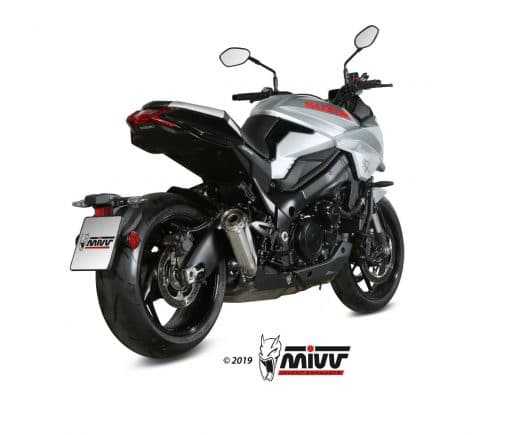 Silencioso MIVV Ghibli S Inox SUZUKI GSX-S 1000 KATANA 19-20 - S.056.LGX