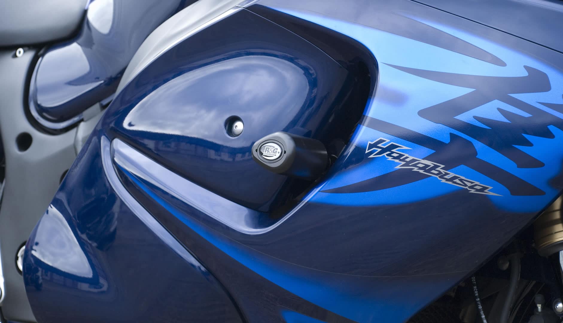Cubre Puños Moto + Tope Anti Caida En Azul + Envio Gratis