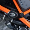 Topes Anticaídas Negro RG-Racing KTM 1290 Super Duke R 14-19 - RG-CP0367BL