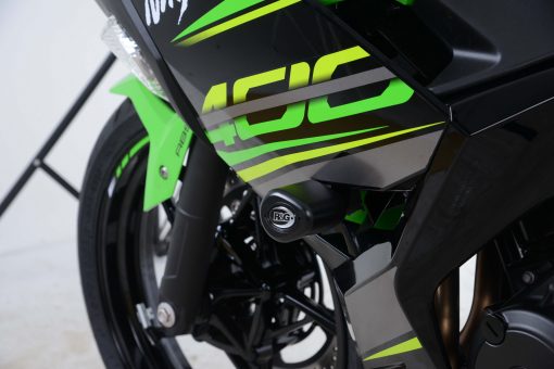 Topes antícaidas Negro RG-Racing Kawasaki Ninja 400 18-19 - RG-CP0444BL