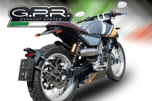 Escape + Supresor GPR para Mondial HPS 125 04-18 - MD.3.DE