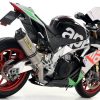 Silencioso ARROW Race-Tech aluminio Aprilia RSV 4 RR/RF 17-18 - 71744AK