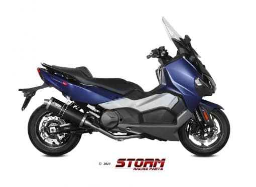 Sistema completo STORM Oval Black SYM Maxsym 500 TL - 74.SY.002.LX2B