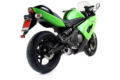 Escape Scorpion Factory oval inox Kawasaki ER-6N/F 06-11 - EKA74SEO