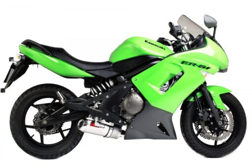 Escape Scorpion Factory oval inox Kawasaki ER-6N/F 06-11 - EKA74SEO