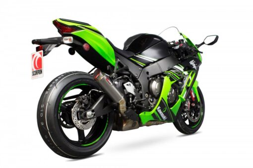 Escape Scorpion RP1-GP Titanio Kawasaki Ninja ZX-10R/10RR/10RSE - KA1012TEM