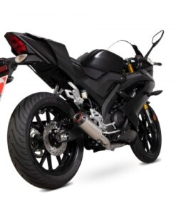 Escape Scorpion Red Power inox/titanio Yamaha YZF-R 125 - PYA113SYSTEO