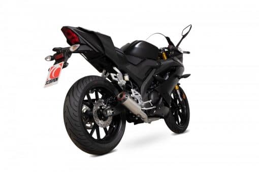 Escape Scorpion Red Power inox/titanio Yamaha YZF-R 125 - PYA113SYSTEO