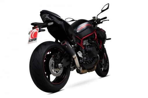 Escape Scorpion Red Power negro cerámico Kawasaki Z H2 2020 - PKA135BCER