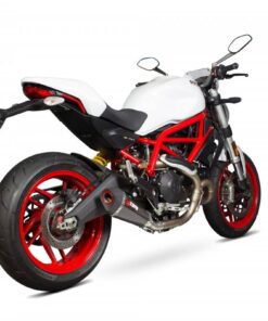 Escape Scorpion Serket cónico carbono Ducati Monster 797 17-21 - RDI65CEO