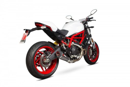 Escape Scorpion Serket cónico carbono Ducati Monster 797 17-21 - RDI65CEO