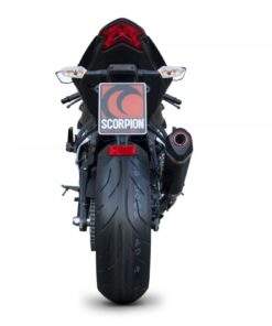 Escape Scorpion Serket cónico carbono Kawasaki Ninja ZX-6R 636 13-18 - RKA97CEO