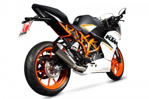 Escape Scorpion Serket cónico inox KTM RC390 14-16 - RKT80SEO