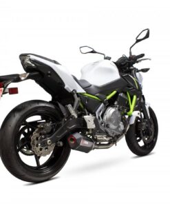 Escape Scorpion Serket paralelo Carbono Kawasaki Z 650 17-21 - RKA117SYSCEO