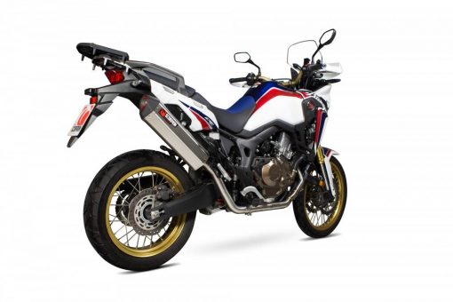 Escape Scorpion Serket paralelo inox sist. Completo CRF1000 Africa Twin 15-17 - RHA173SYSSEO