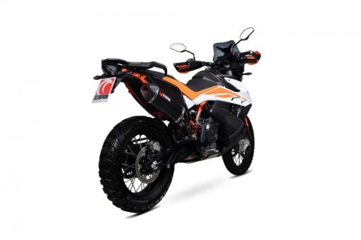 Escape Scorpion Serket paralelo negro cerámico KTM ADV790 19-20 - RKT91BCER