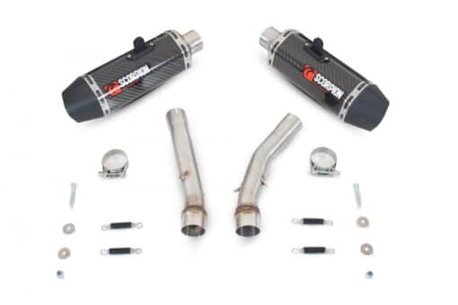 Datos técnicosDocumentos Años de montaje 2007 - 2008 Homologación CE No Kit de ajuste Fitting Kit - Rya81 Z039.20445 Baffle Type V Serket Db Killer Z038.10043 SCEXDBK23