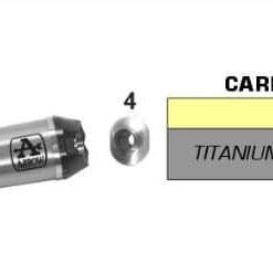 Escape Arrow Works titanio BMW S1000XR 20-21 - 71927PK