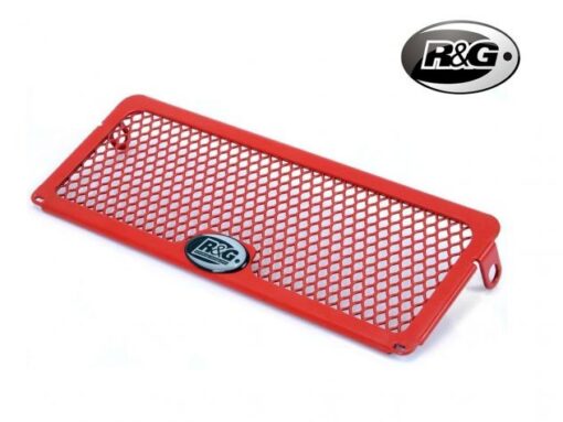 Rejilla protectora de radiador de aceite Rojo RG Racing