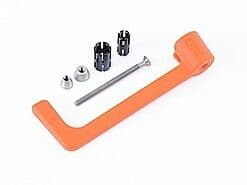 Protector de leva de freno Naranja RG Racing