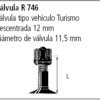 CAM.10 CG 13 (20) - 125683. Cámara de aire moto 17. Marca michelin. Envío 24/48h