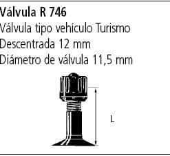 CAM.10 CG 13 (20) - 125683. Cámara de aire moto 17. Marca michelin. Envío 24/48h