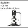 Camara aire moto Michelin 21 Trial TR4 - 135666