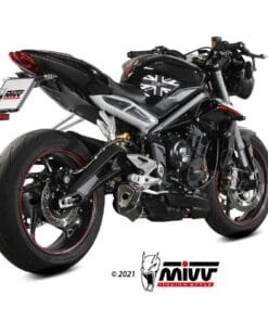 Escape MIVV Delta Race negro Triump Street Triple