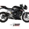 Escape MIVV Delta Race negro Triump Street Triple R/S/RS 17-21 - T.019.LDRB.