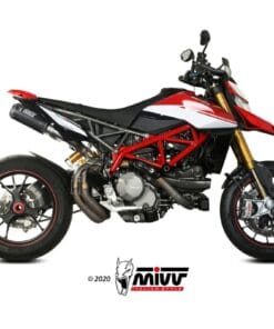 Escapes MIVV MK3 Carbono Ducati Hypermotard 950/SP/RVE 19-22 D.045.LM3C