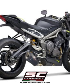 Escape SC-Project SC1-R carbono Triumph Street triple 765 S/R/RS 20-22 - T18C-K93C