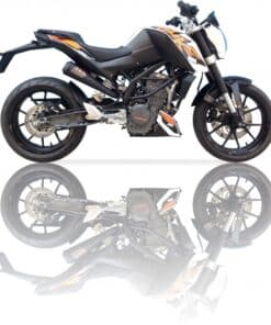 Escape Ixil KTM Duke 125 / 200 11-16 - OM350SSB