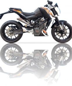 Escape Ixil OVC11SS KTM Duke 125 - 200 11-16 - OM350SS